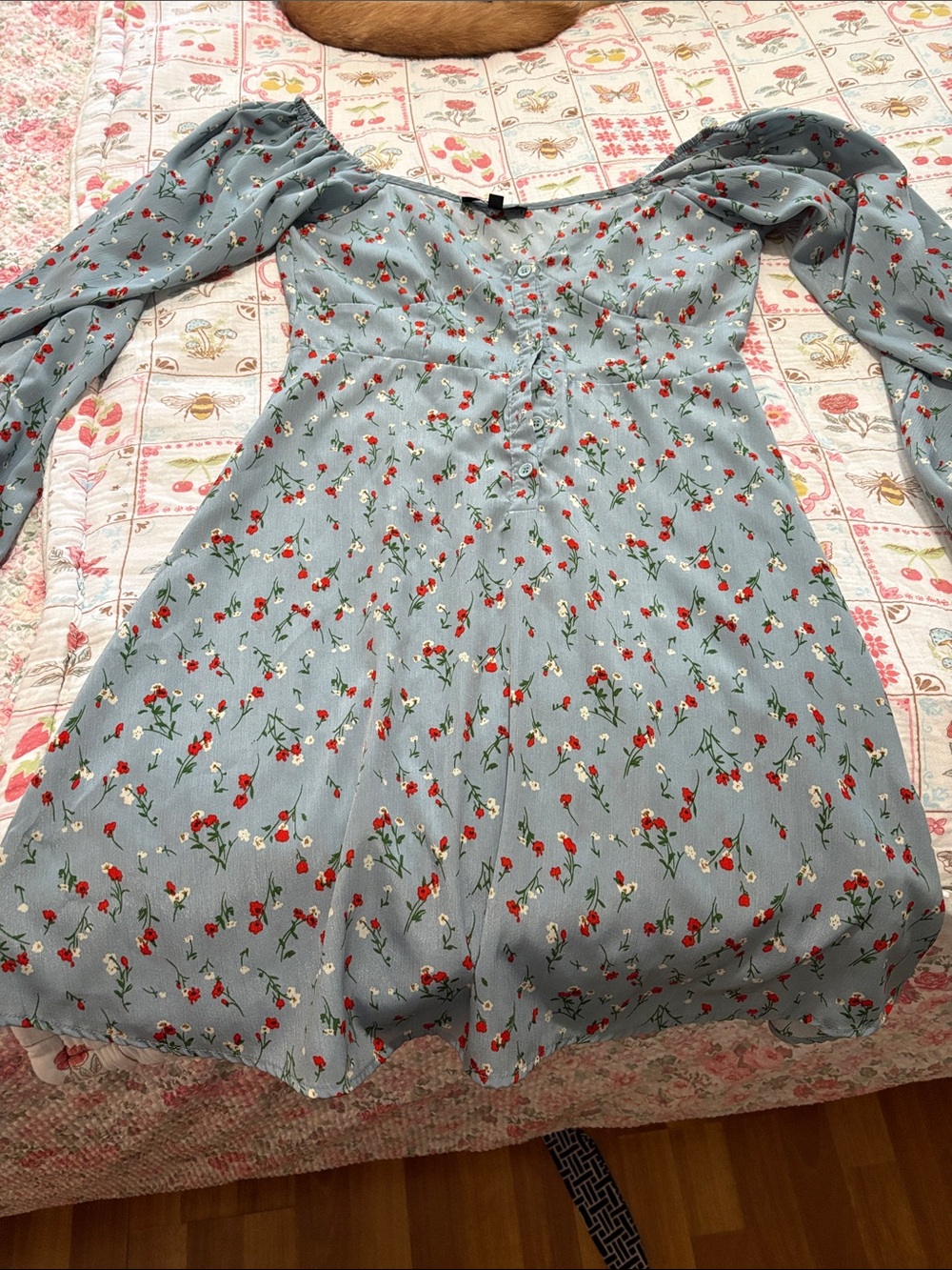 Fall floral dress size 6